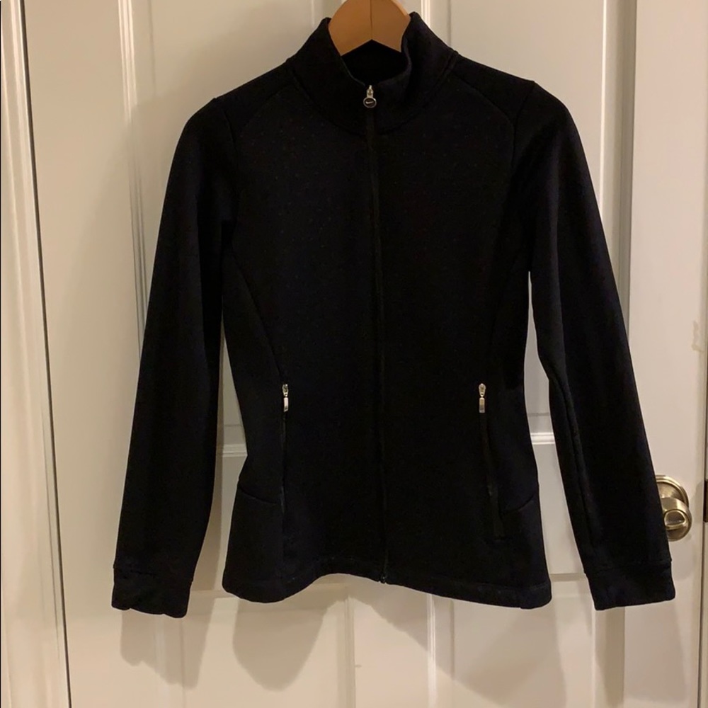 Nike black golf fleece lined jacket